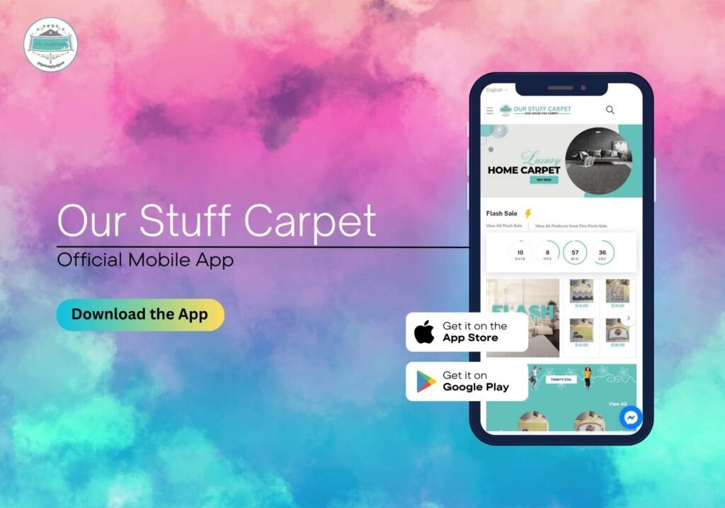 our stuff carpet mobile app
